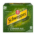 Schweppes Ginger Ale Soda Caffeine Free - 24 pk