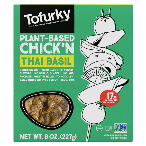 Save on Tofurky PlantBased Chick'n Thai Basil Order Online Delivery