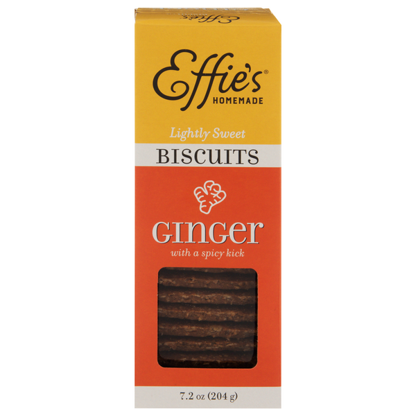 Effie's Homemade Lightly Sweet Biscuits Ginger