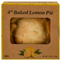 Baked Lemon Pie 4 Inch