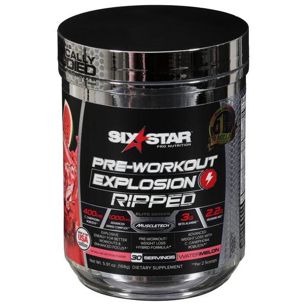 Save on Six Star PreWorkout Explosion Ripped Watermelon Order Online