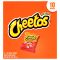 Cheetos Cheese Flavored Snacks Crunchy - 10 ct