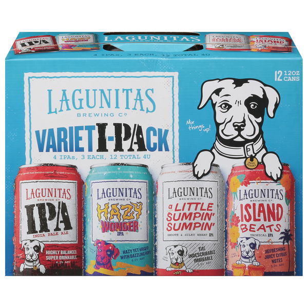 Lagunitas Beer VarietI-PAck - 12 pk