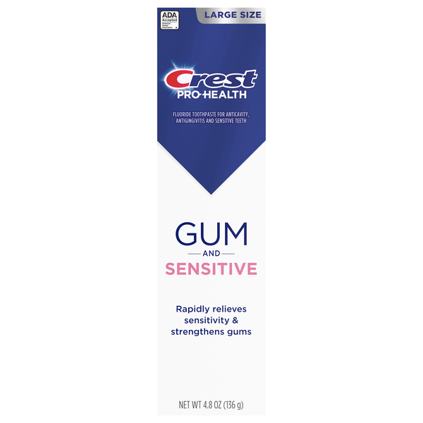 Crest Pro-Health Sensitive & Gum Fluoride Toothpaste Large Size