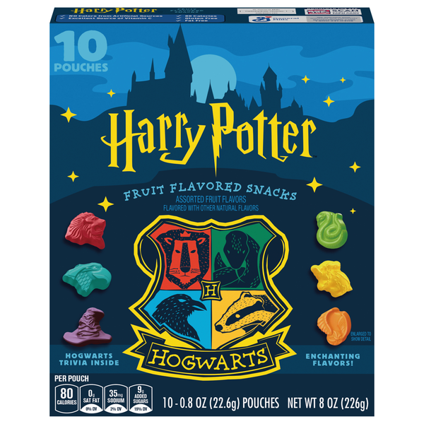Betty Crocker Harry Potter Fruit Flavored Snacks - 10 ct