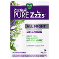 Vicks ZzzQuil Pure Zzzs All Night Melatonin Extended Release Tablets
