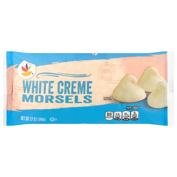 Stop & Shop White Creme Baking Morsel Chips