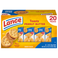 Lance Toasty Peanut Butter Sandwich Crackers Value Pack - 20 ct