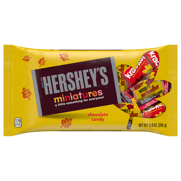Hershey's Chocolate Fall Harvest/Halloween Candy Miniatures