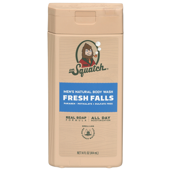 Dr. Squatch Men's Fresh Falls Body Wash