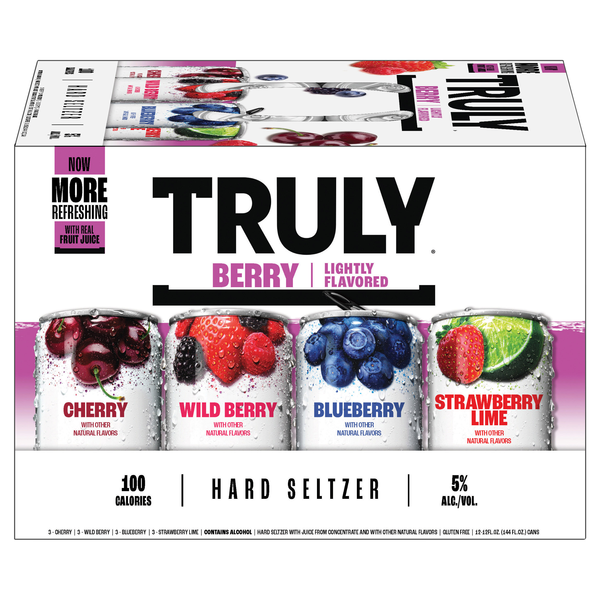 TRULY Berry Pack Hard Seltzer - 12 pk
