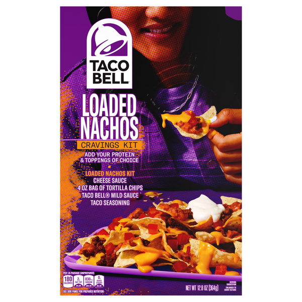 Taco Bell Loaded Nachos Cravings Kit