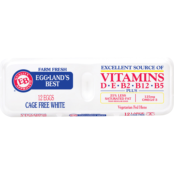 Eggland's Best Cage Free Large White Eggs