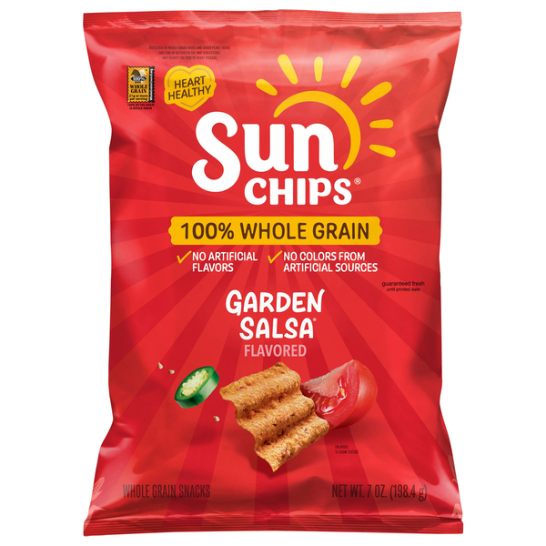 Sun Chips Garden Salsa Whole Grain Snacks