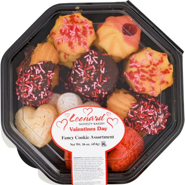 Save on Leonard Novelty Bakery Fancy Cookie Assortment Valentine's Day