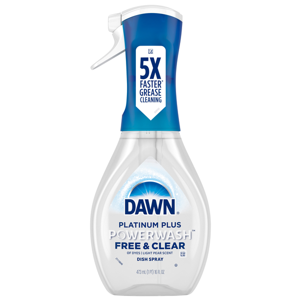 Dawn Platinum Plus Powerwash Free & Clear Dish Spray