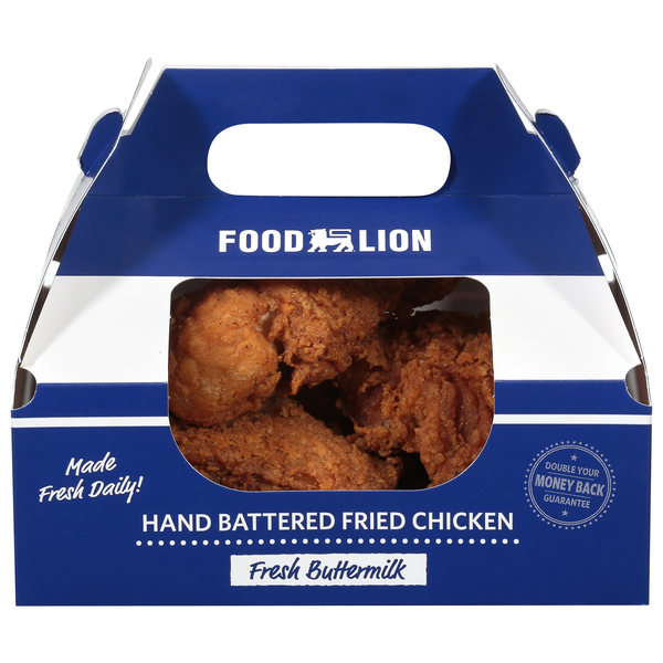 Food Lion Buttermilk Chicken Drums & Thighs - 4 ct (Hot Avail. 11am - 2pm)