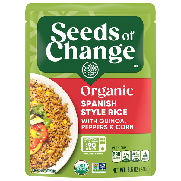 Seeds of Change 90 Second Microwave Organic Spanish Style Rice