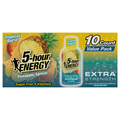 5-Hour Extra Strength Sugar Free Tropical Burst Energy Shot - 10 pk