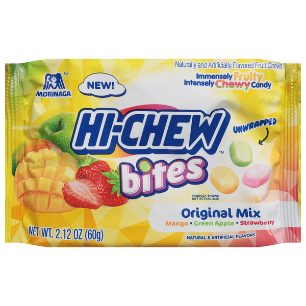 Hi-Chew Bites Original Mix Fruit Chews Candy Unwrapped