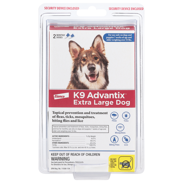 Dog Flea Treatment Advantix Extra Large Dog Save On Elanco K9