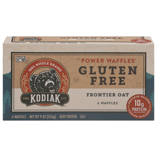 Save on Kodiak Power Waffles Frontier Oat Gluten Free 6 ct Order Online Delivery GIANT