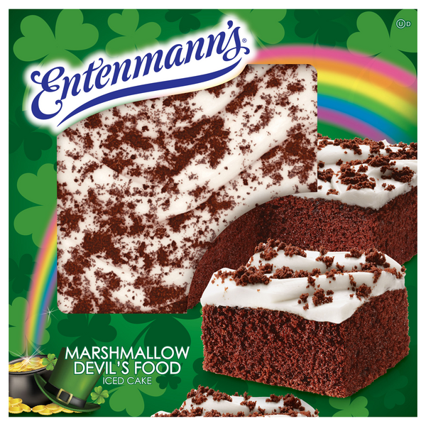 Entenmann's Marshmallow Devil's Food Iced Cake