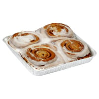 Stop & Shop Bakery Iced Cinnamon Buns - 4 ct