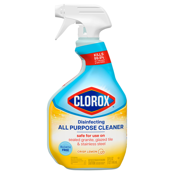 Clorox Crisp Lemon Disinfecting All Purpose Cleaner Trigger Spray