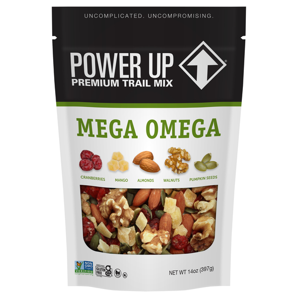 GourmetNut Power Up Mega Omega Trail Mix