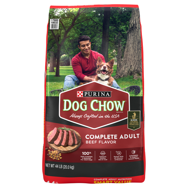Save on Purina Dog Chow Beef Flavor Complete Adult Dry Dog Food Order