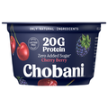Chobani 20g Protein Lowfat Cherry Berry Greek Yogurt Cup