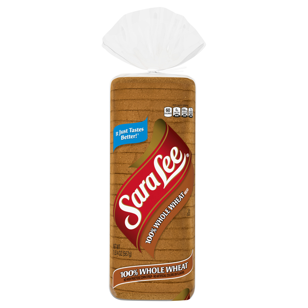 Sara Lee 100% Whole Wheat Sliced Bread