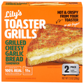 Lily's Toaster Grills Grilled Cheesy Garlic Bread Sandwich - 2 ct Frozen