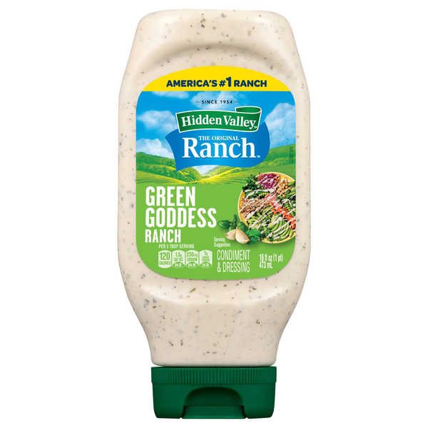 Hidden Valley The Original Ranch Green Goodness Topping & Dressing