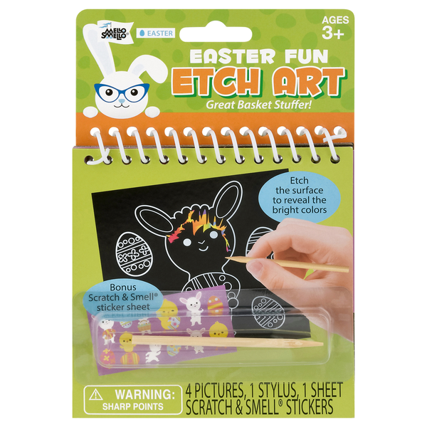 Mello Smello Easter Fun Etch Art