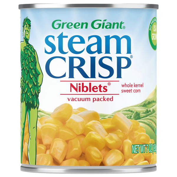 Green Giant Steam Crisp Niblets Whole Kernel Sweet Corn