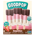 GoodPop Dairy Free Neapolitan Dipped Pops - 6 ct