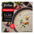 Phillips New England Clam Chowder Soup For One Frozen