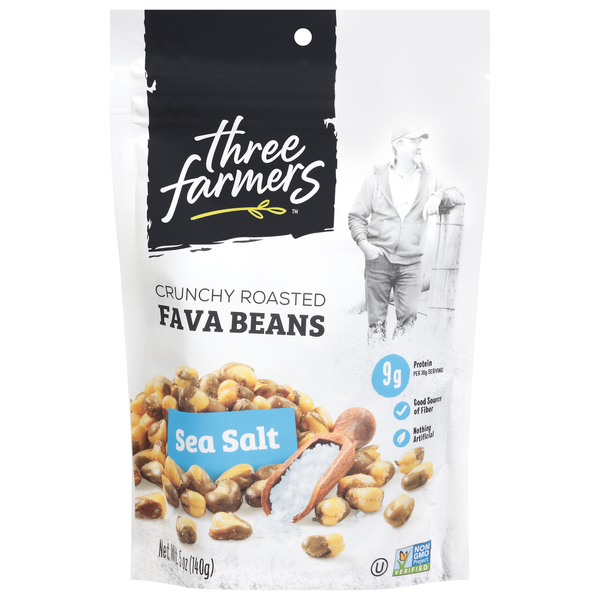 Three Farmers Sea Salt Crunchy Roasted Fava Beans