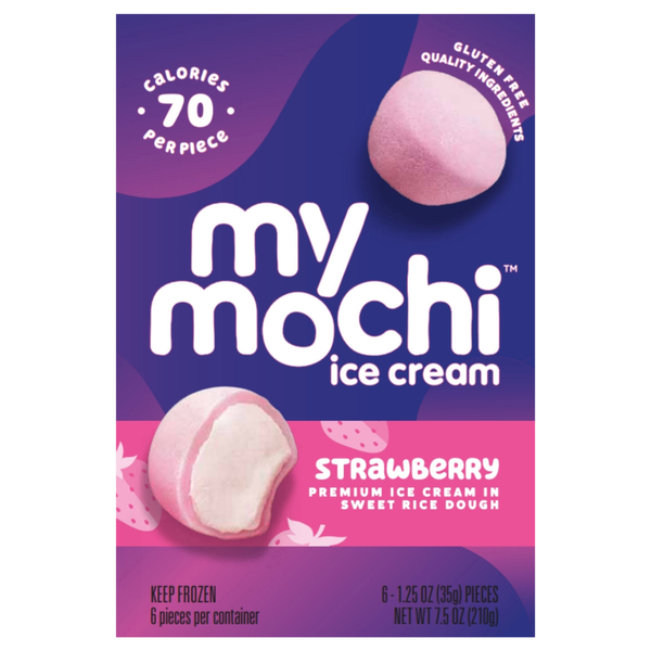 My Mochi Strawberry Ice Cream - 6 ct