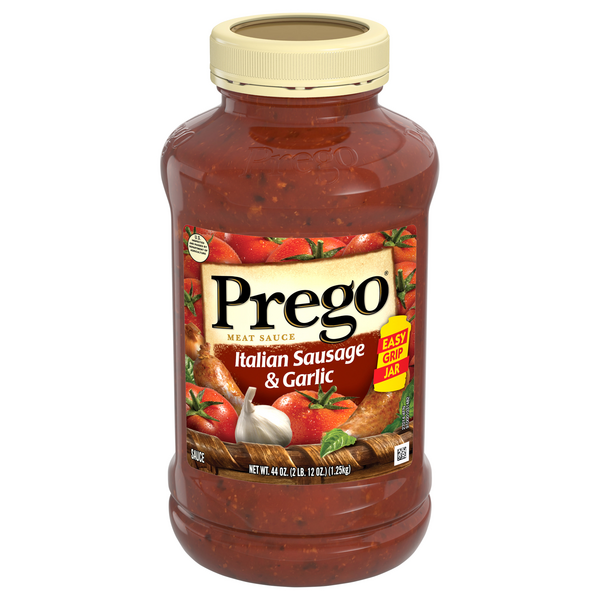 Prego Italian Sausage & Garlic Meat Pasta Sauce