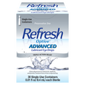 Refresh Optive Advanced Lubricant Eye Drops Triple-Action Relief
