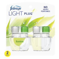 Febreze Light PLUG Bamboo Scented Oil Refills - 2 ct