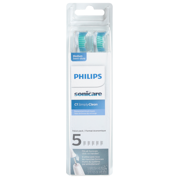 Philips Sonicare C1 SimplyClean Replacement Toothbrush Heads