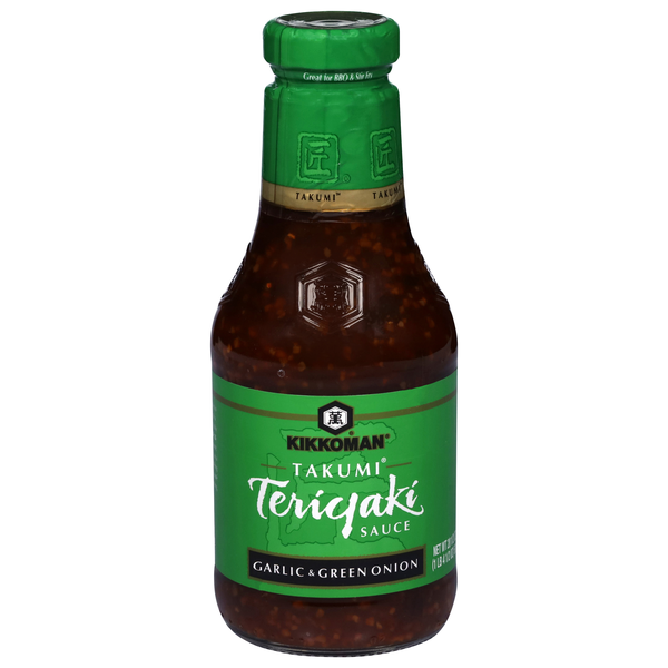 Kikkoman Takumi Collection Garlic & Green Onion Teriyaki Sauce