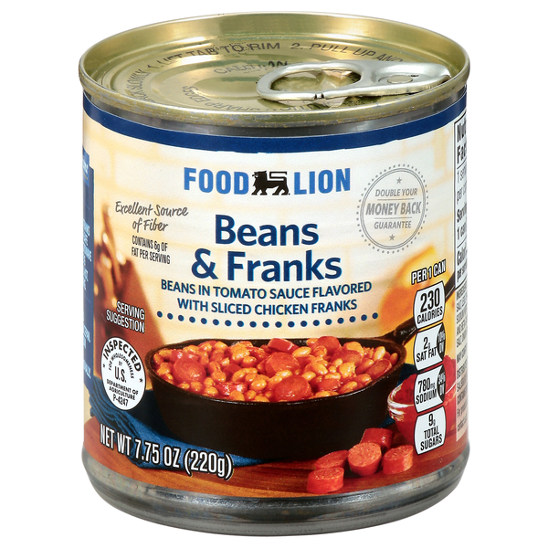 Food Lion Beans & Franks