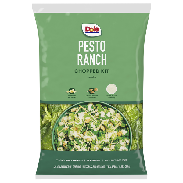 Dole Pesto Ranch Chopped Salad Kit