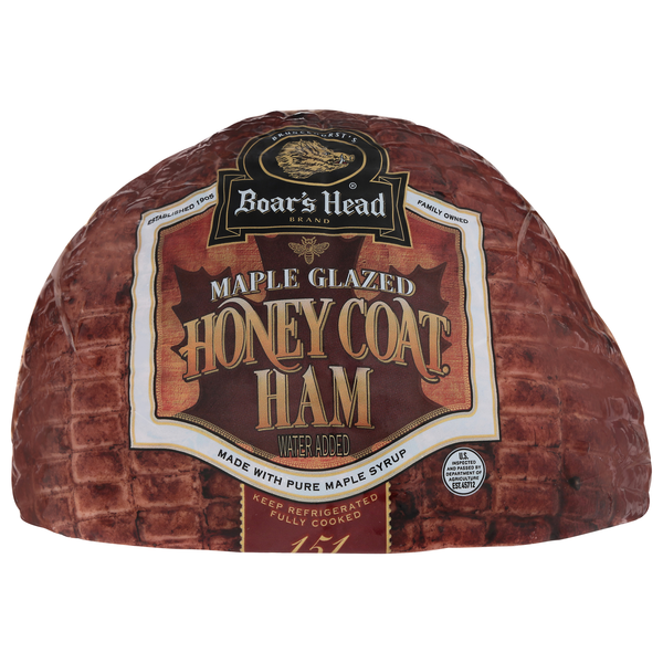 Boar's Head Deli Maple Glazed Honey Coat Ham (Thin Sliced)