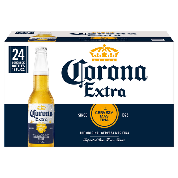 Corona Extra Beer - 24 pk